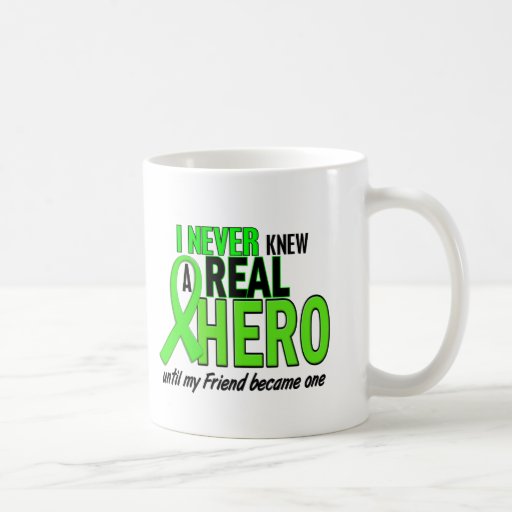 Never Knew A Hero 2 LIME GREEN (FRIEND) Mugs