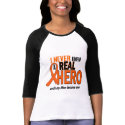 Never Knew A Hero 2 ORANGE (Mum) t-shirts