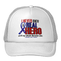 Never Knew A Hero 2 Uncle (Support Our Troops) Hats