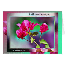 Never Leave You Greeting Cards