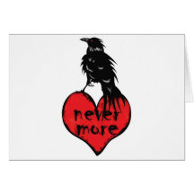 Never More Raven Cards