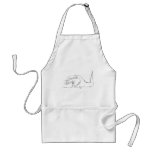 Never Smile at a Crocodile Aprons