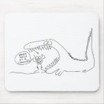Never Smile at a Crocodile Mousepad