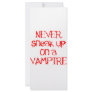 Never Sneak Up on a Vampire Rack Cards