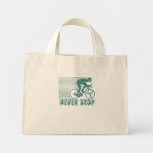 Never Stop: Cycling Canvas Bags