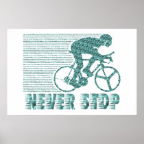 Never Stop: Cycling Posters