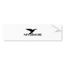 Nevermore Autoaufkleber