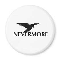 Nevermore Kühlschrankmagnete