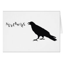 Nevermore Raven Cards