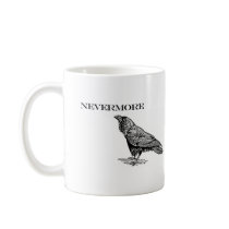 Nevermore Raven Coffee Mugs