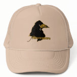 Nevermore with Raven by Edgar Allan Poe hats