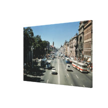 Nevsky Prospekt Stretched Canvas Print