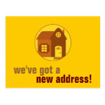 New Address : Customisable Postcard
