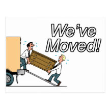New Address Post Cards