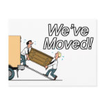 New Address postcards