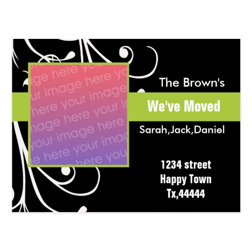 New address postcard