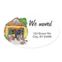 New Address Sticker