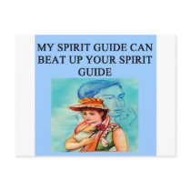 new age spiri guide joke