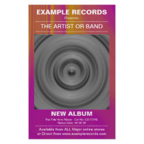 New Album Launch - Colour Textured Flyer Design