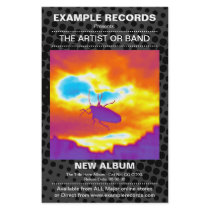 New Album Launch - HT dot Textured Flyers