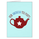 New American Tea Party Card