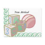 New Arrival Postcard - Personalised