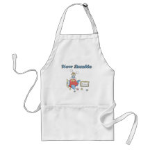New Auntie - Aeroplane Tshirts and Gifts Aprons
