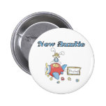 New Auntie - Aeroplane Tshirts and Gifts Pinback Buttons