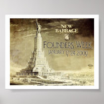 New Babbage Founders Week Commemorative Poster