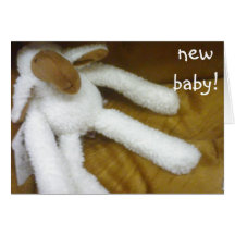 NEW BABY - ADOPTION CARD
