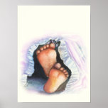 New Baby - baby feet print
