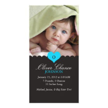 New Baby Birth Announcement Photo Cards