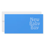 New Baby Boy. Blue.