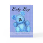 New Baby boy Congratulations cards