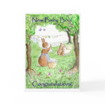 New Baby Boy Congratulations Card