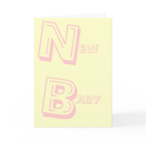 New Baby Card