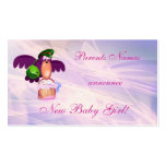 New Baby Girl Announcement business cards
