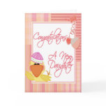 New Baby Girl Congratulations Card
