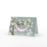 new baby girl congratulations card - welcome