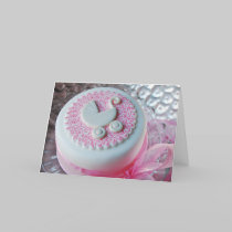 New Baby Girl Greeting Card