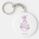 New Baby Girl Keychain