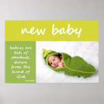 New baby posters