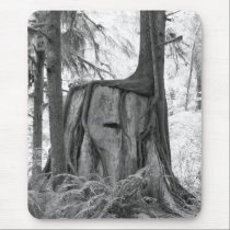 New Beginnings (b&w) Mousepad mousepads