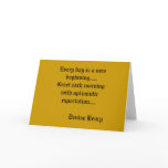 New Beginnings Card