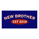 New Brother Est 2010 photo cards