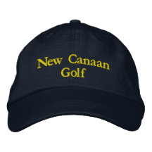 New Canaan Golf Hat Embroidered Hats