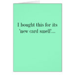 'New Card Smell'