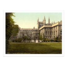 New College, Oxford, England Postcards