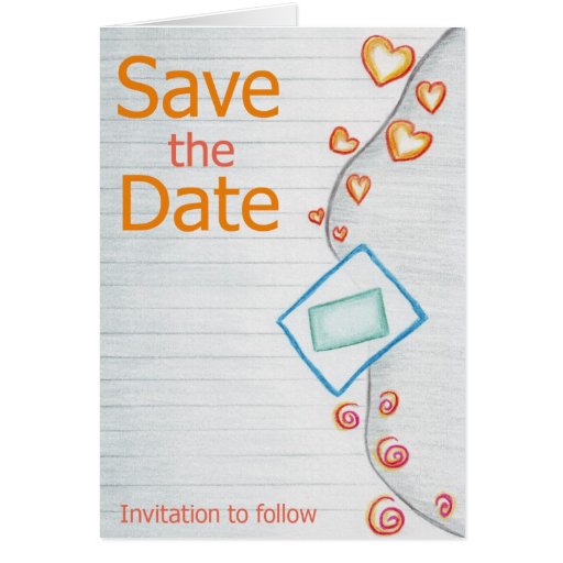 New Combination Wedding Invitation Card