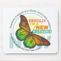New Creation Butterfly Mouse Pad